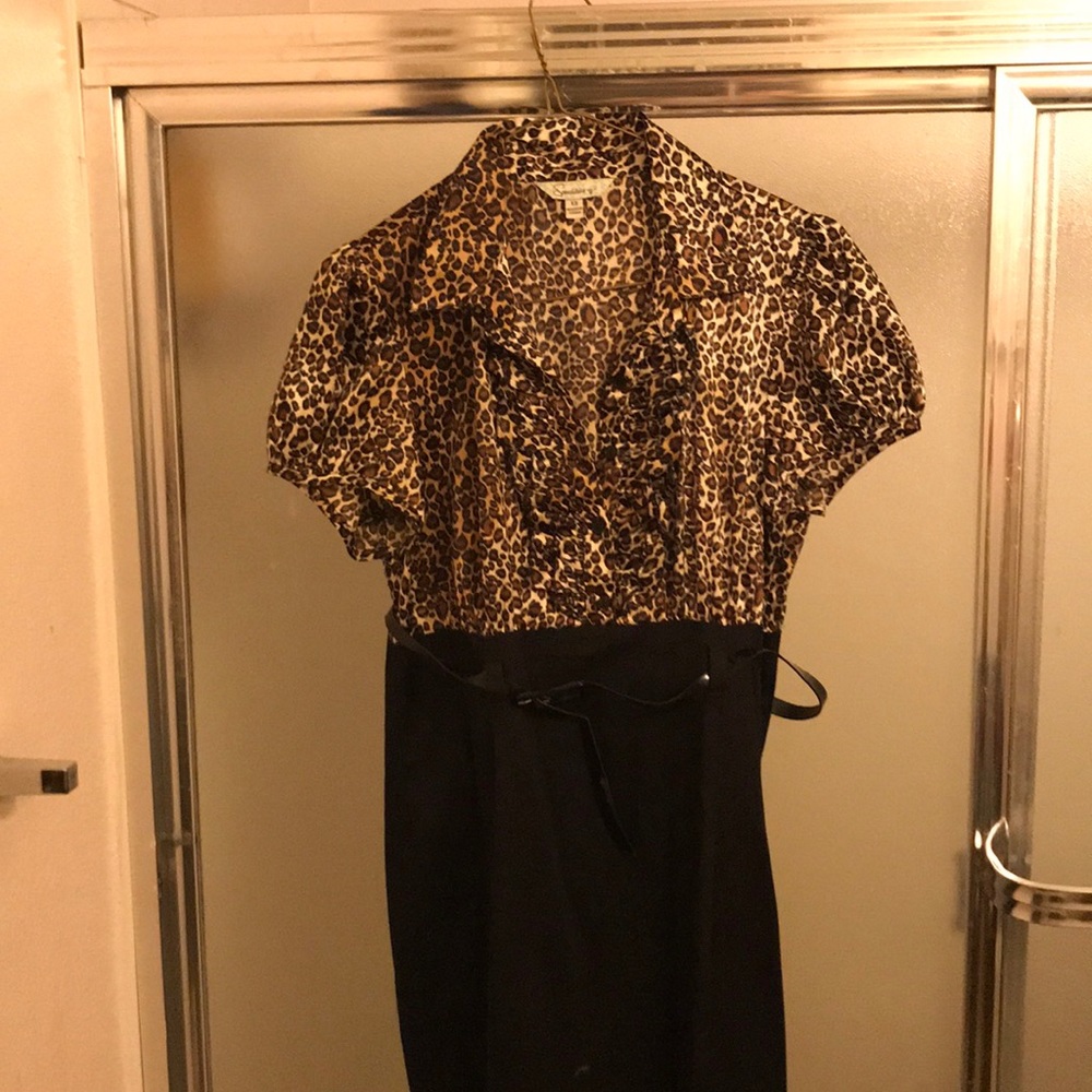 Pin up girl Secretary dress